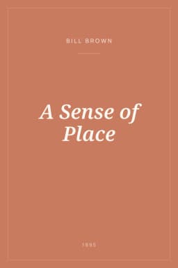 Portada de A Sense of Place