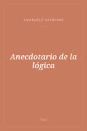 Portada de Anecdotario de la lógica