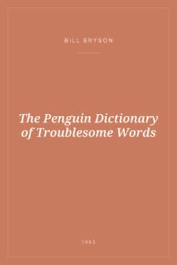 Portada de The Penguin Dictionary of Troublesome Words