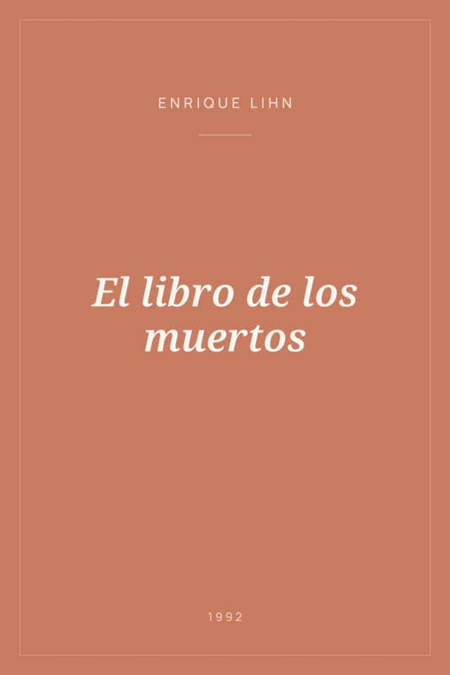 Portada de El libro de los muertos