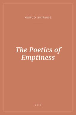 Portada de The Poetics of Emptiness