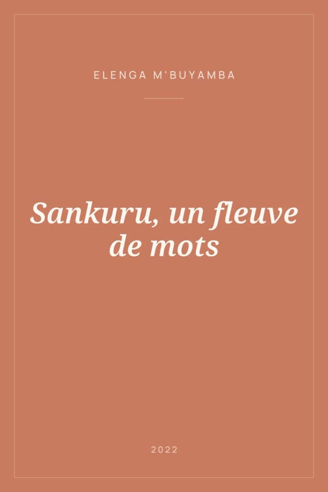 Portada de Sankuru, un fleuve de mots