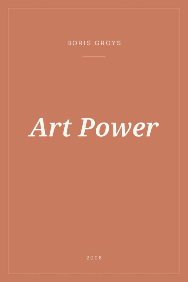 Portada de Art Power