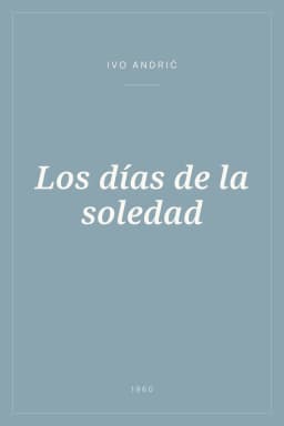 Portada de Los días de la soledad