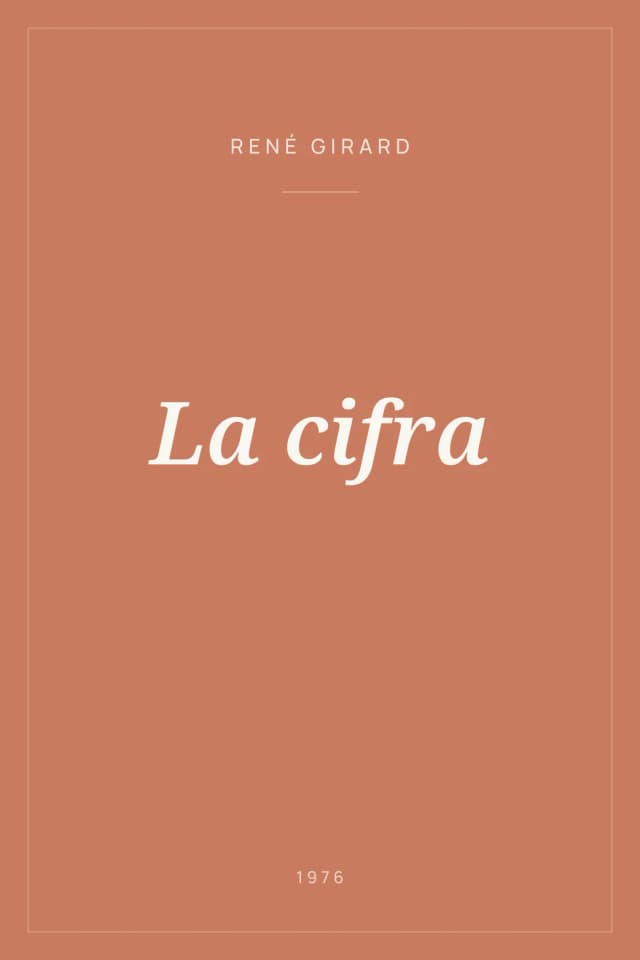 Portada de La cifra