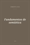 Portada de Fundamentos de semiótica