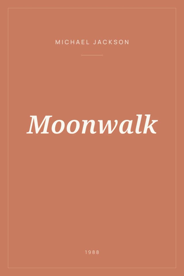 Portada de Moonwalk