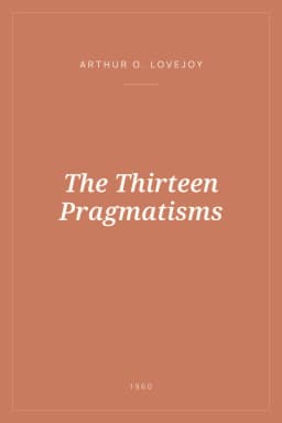 Portada de The Thirteen Pragmatisms