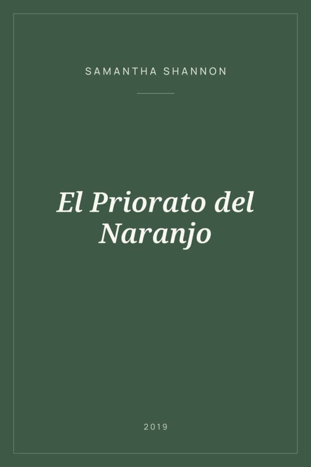 Portada de El Priorato del Naranjo