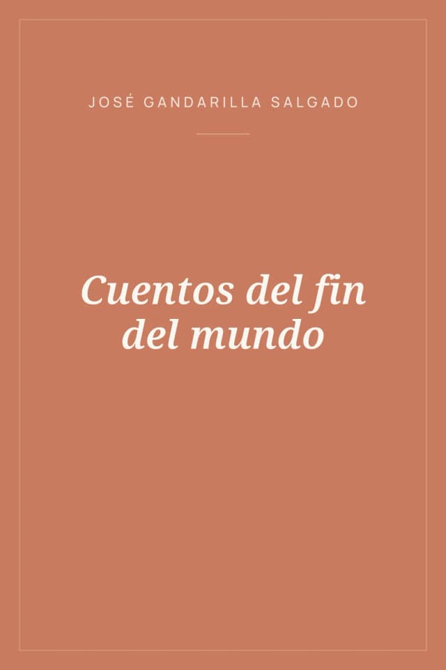 Portada de Cuentos del fin del mundo