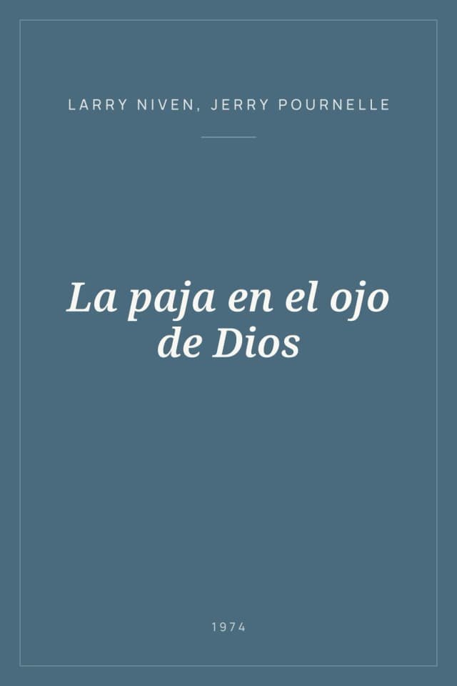Portada de La paja en el ojo de Dios
