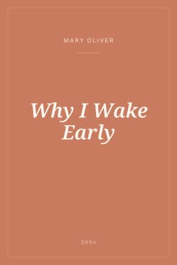 Portada de Why I Wake Early