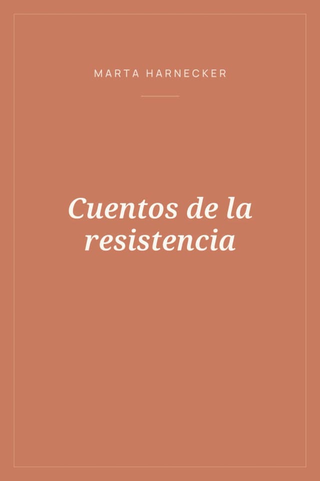 Portada de Cuentos de la resistencia