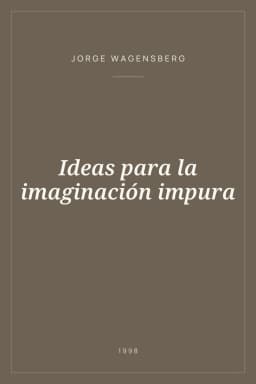 Portada de Ideas para la imaginación impura