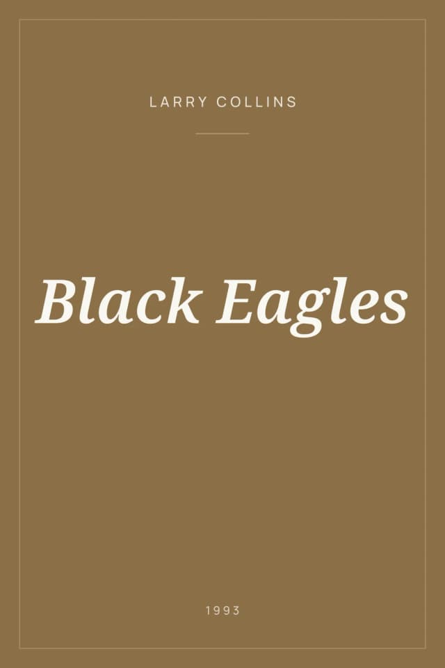 Portada de Black Eagles
