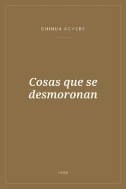 Portada de Cosas que se desmoronan