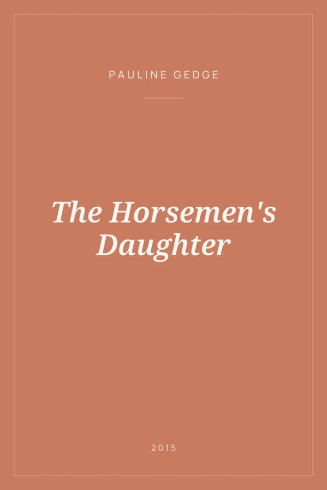 Portada de The Horsemen's Daughter