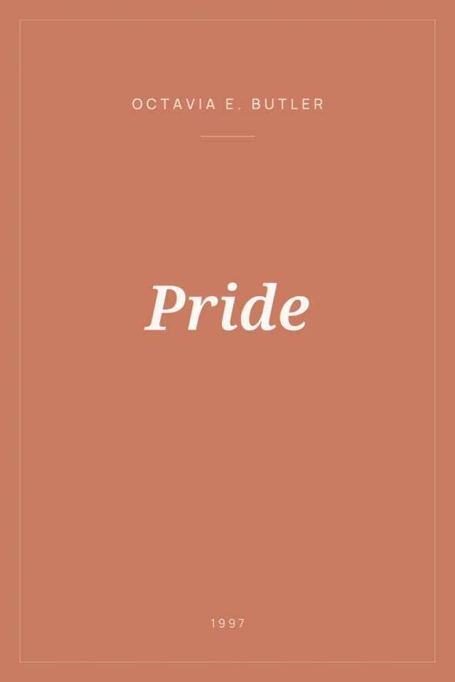 Portada de Pride
