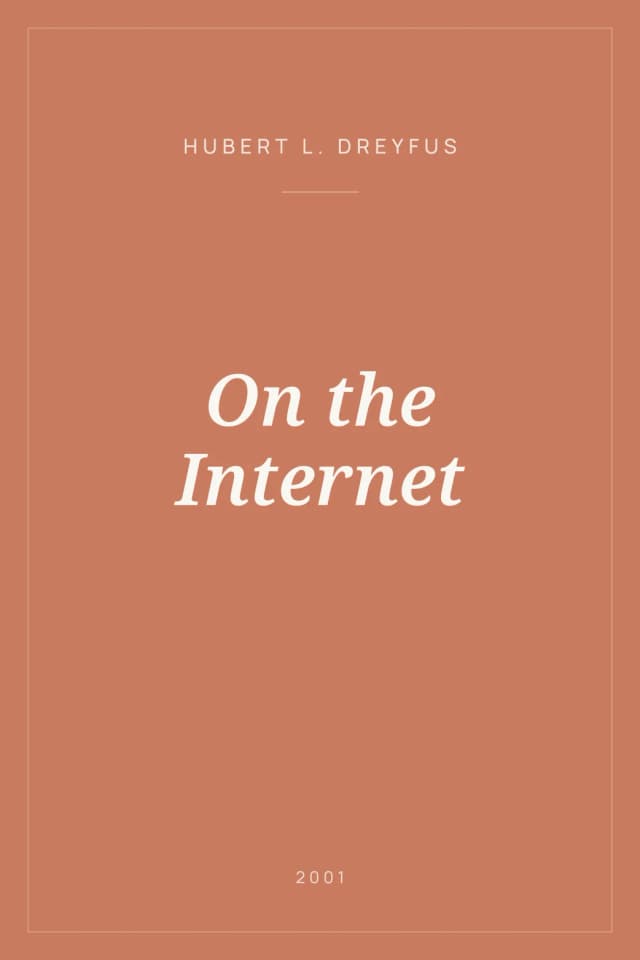 Portada de On the Internet
