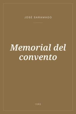 Portada de Memorial del convento