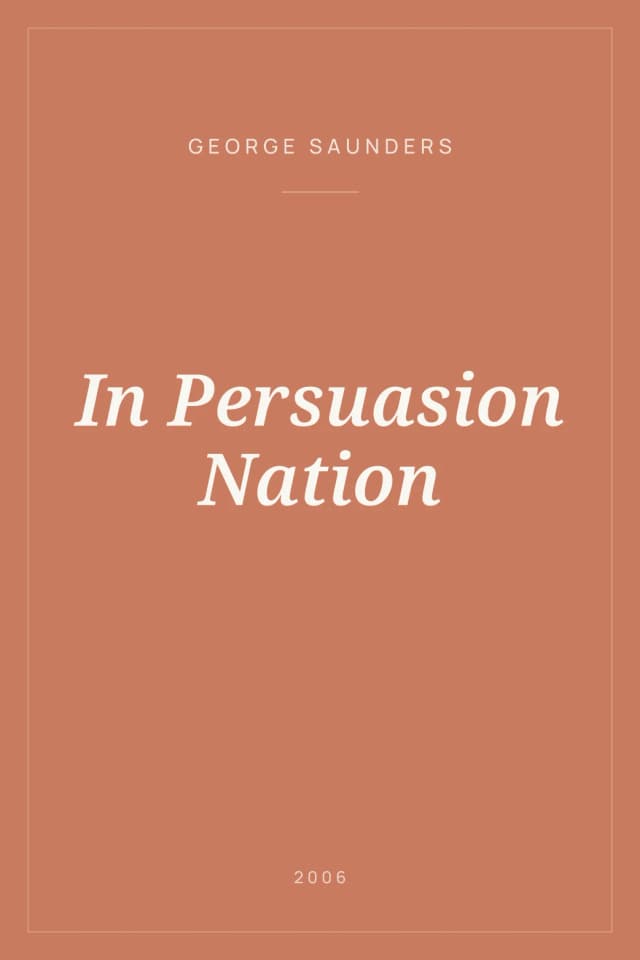 Portada de In Persuasion Nation