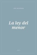 Portada de La ley del menor