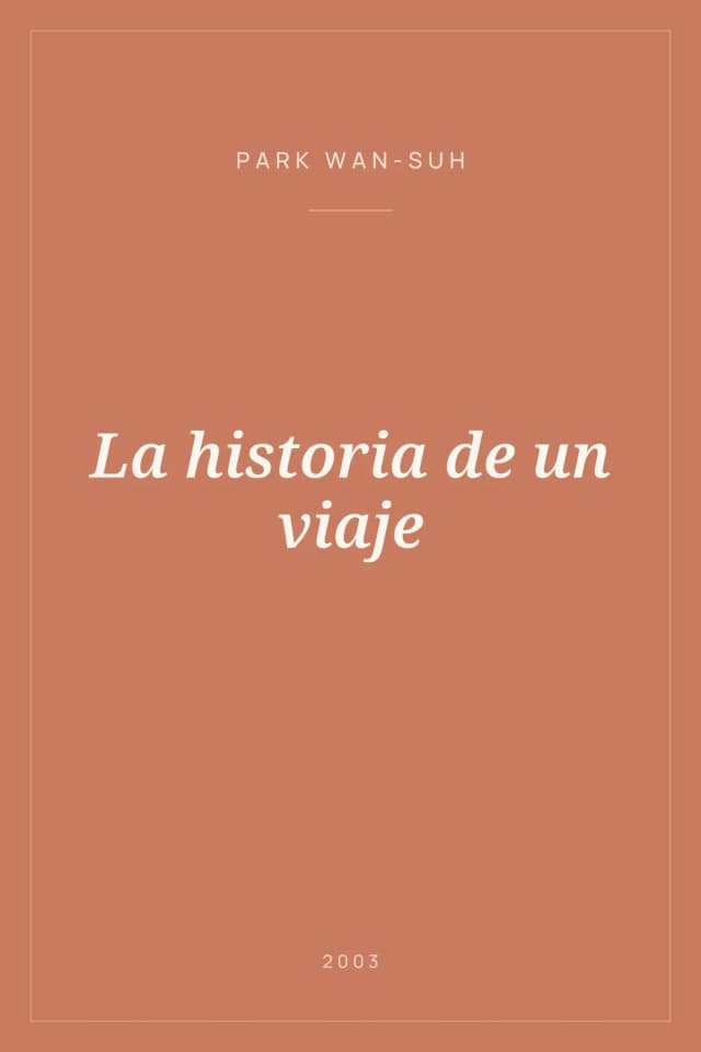 Portada de La historia de un viaje