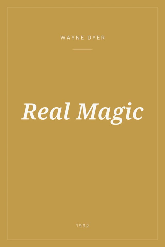 Portada de Real Magic