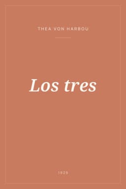 Portada de Los tres