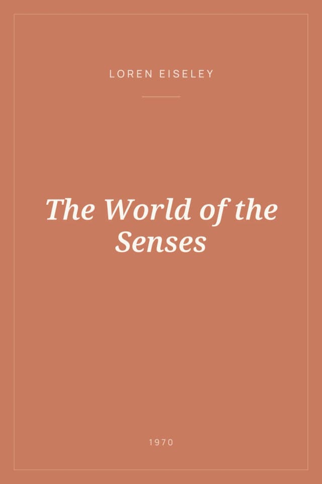 Portada de The World of the Senses
