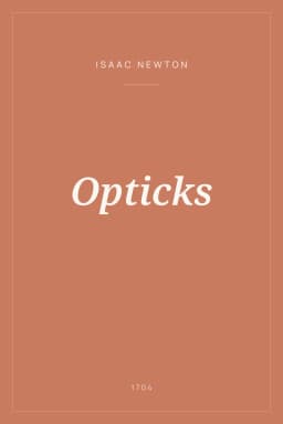 Portada de Opticks