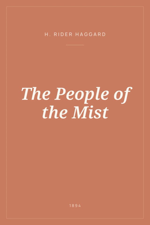 Portada de The People of the Mist