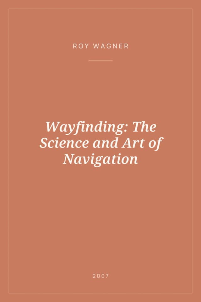 Portada de Wayfinding: The Science and Art of Navigation