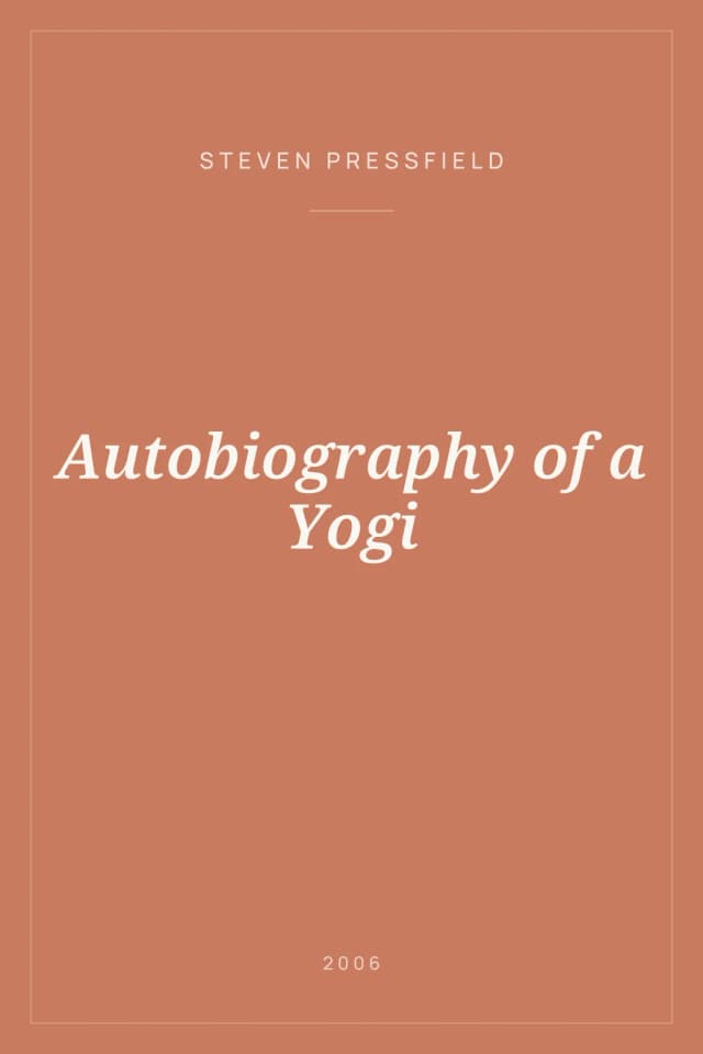 Portada de Autobiography of a Yogi
