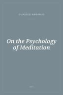 Portada de On the Psychology of Meditation