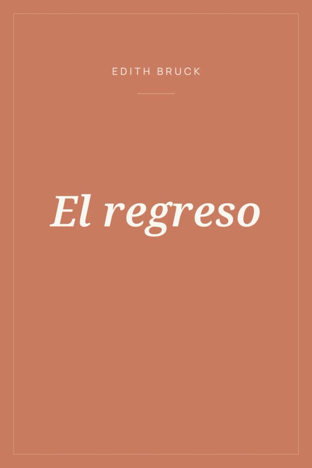 Portada de El regreso