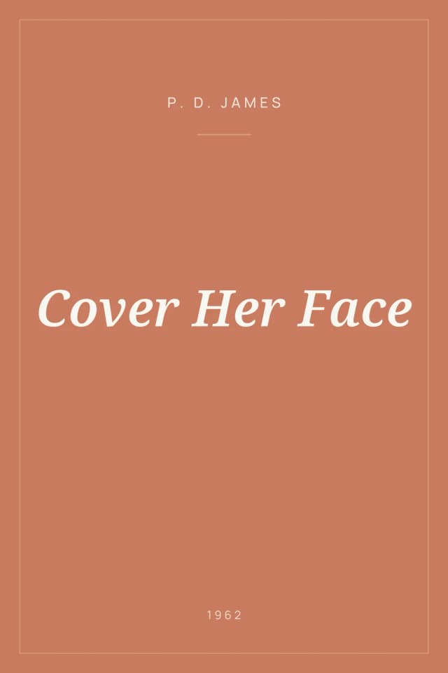 Portada de Cover Her Face