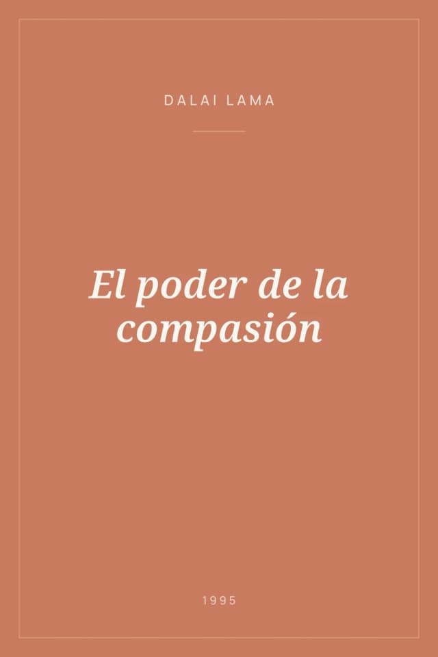 Portada de El poder de la compasión
