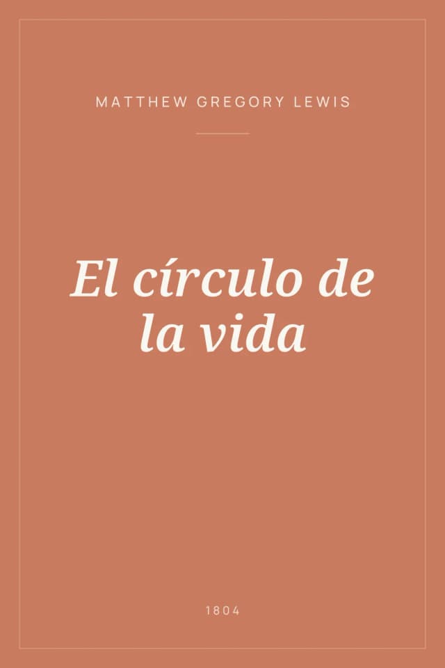 Portada de El círculo de la vida