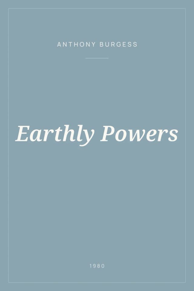 Portada de Earthly Powers