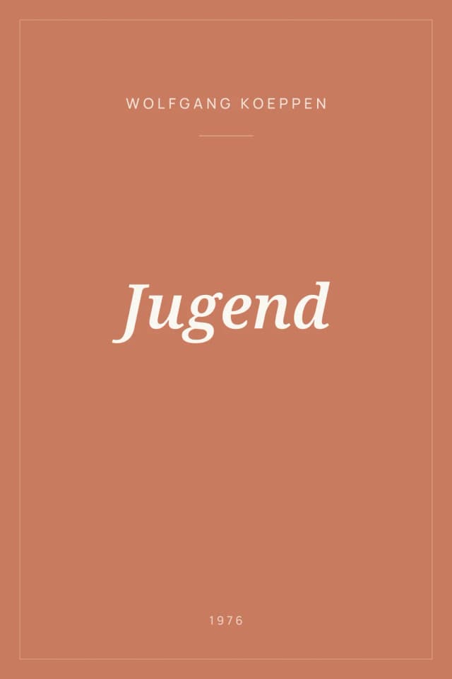 Portada de Jugend