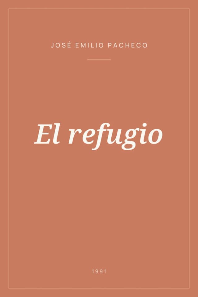 Portada de El refugio