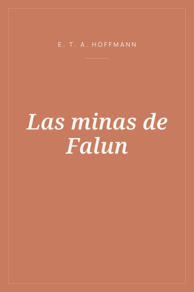 Portada de Las minas de Falun