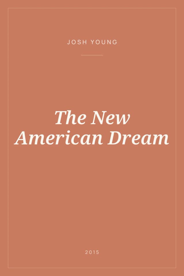 Portada de The New American Dream