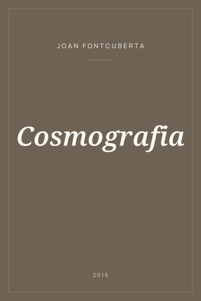 Portada de Cosmografia