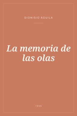 Portada de La memoria de las olas
