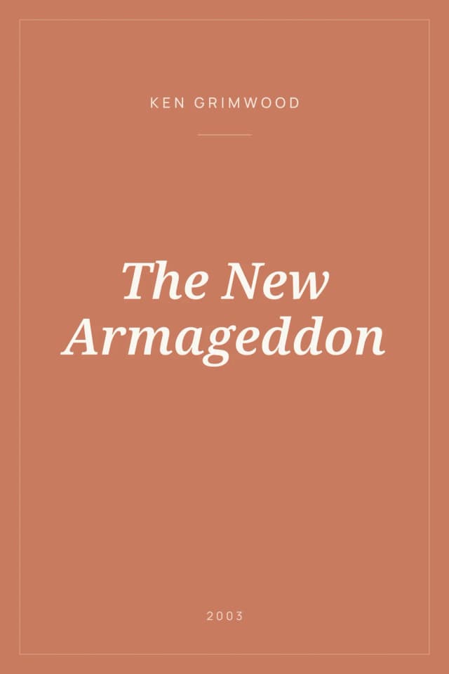 Portada de The New Armageddon