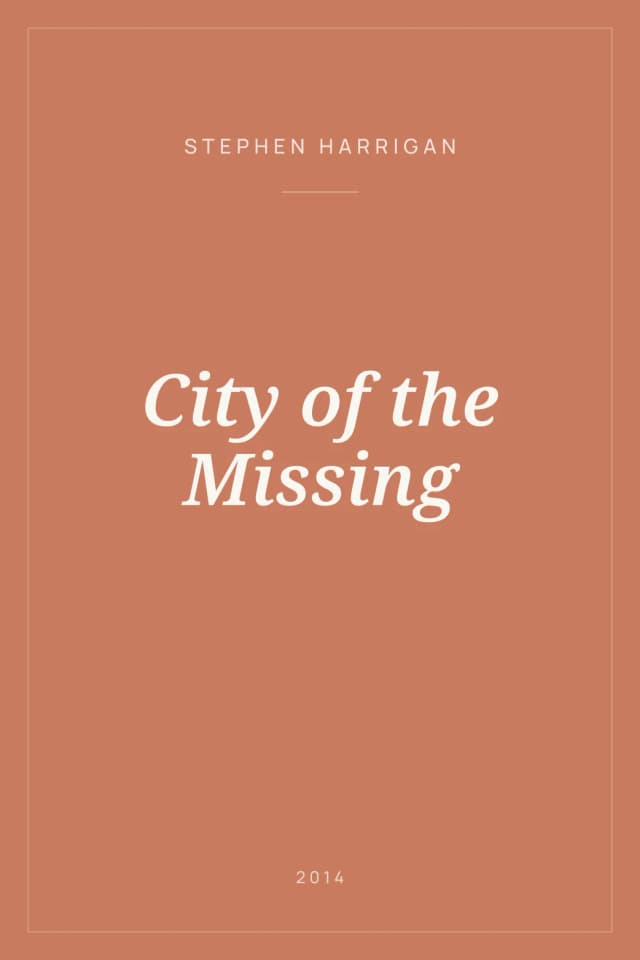 Portada de City of the Missing