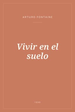 Portada de Vivir en el suelo