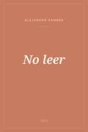 Portada de No leer